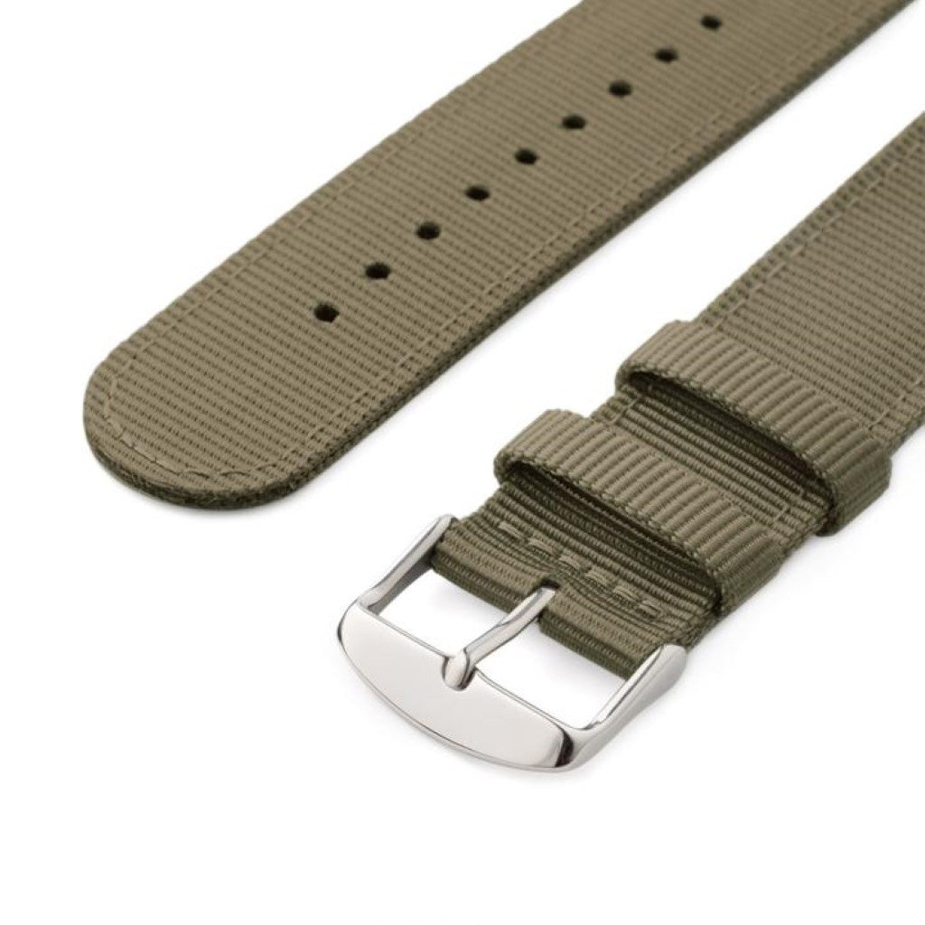 Helt vildt holdbart Fossil Gen 4 (43mm) Nylon Rem - Beige#serie_d006