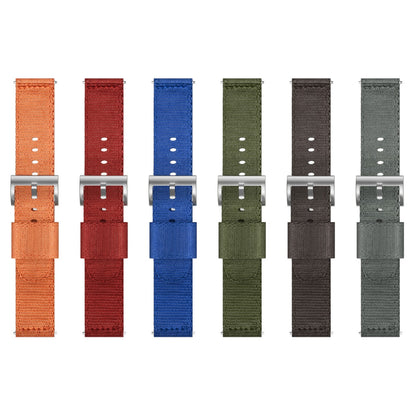 Stilfuld Nylon Rem passer til 20mm - Orange#serie_bfwu102d