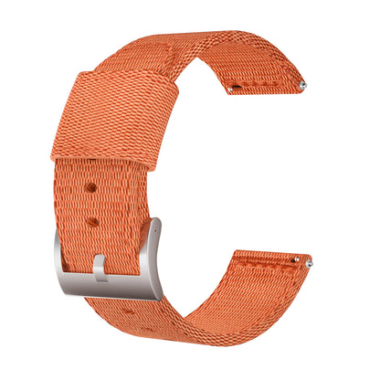Rigtigt Slidstærk Nylon Rem passer til 22mm - Orange#serie_bfwu103d