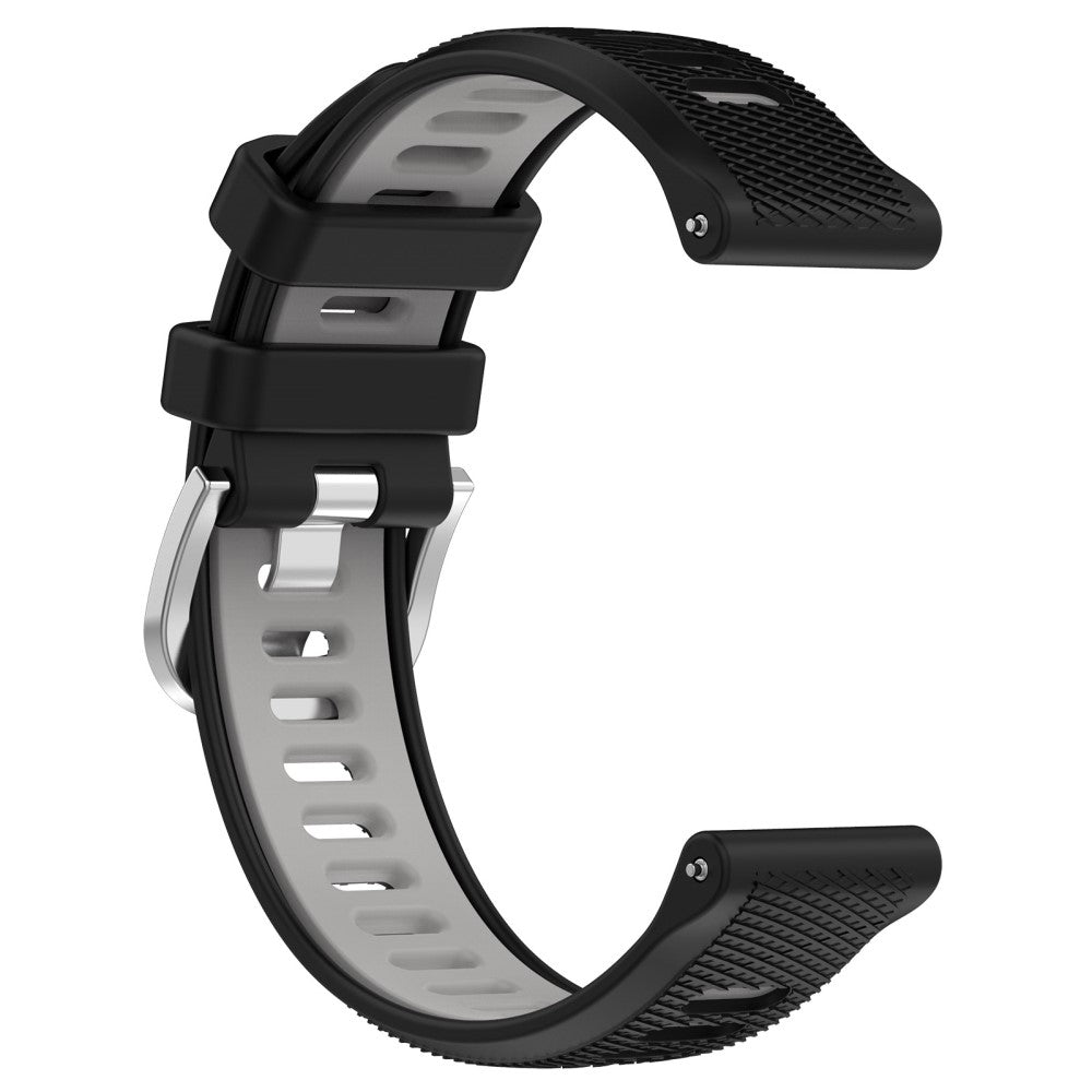 Helt Vildt Smuk Silikone Universal Rem passer til Smartwatch - Sort#serie_1