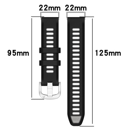 Mega Fint Silikone Universal Rem passer til Smartwatch - Hvid#serie_3