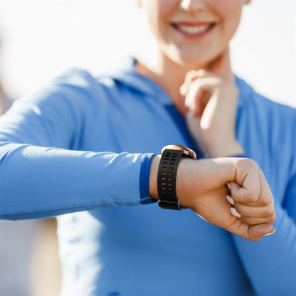 Helt Vildt Godt Silikone Universal Rem passer til Smartwatch - Sort#serie_11