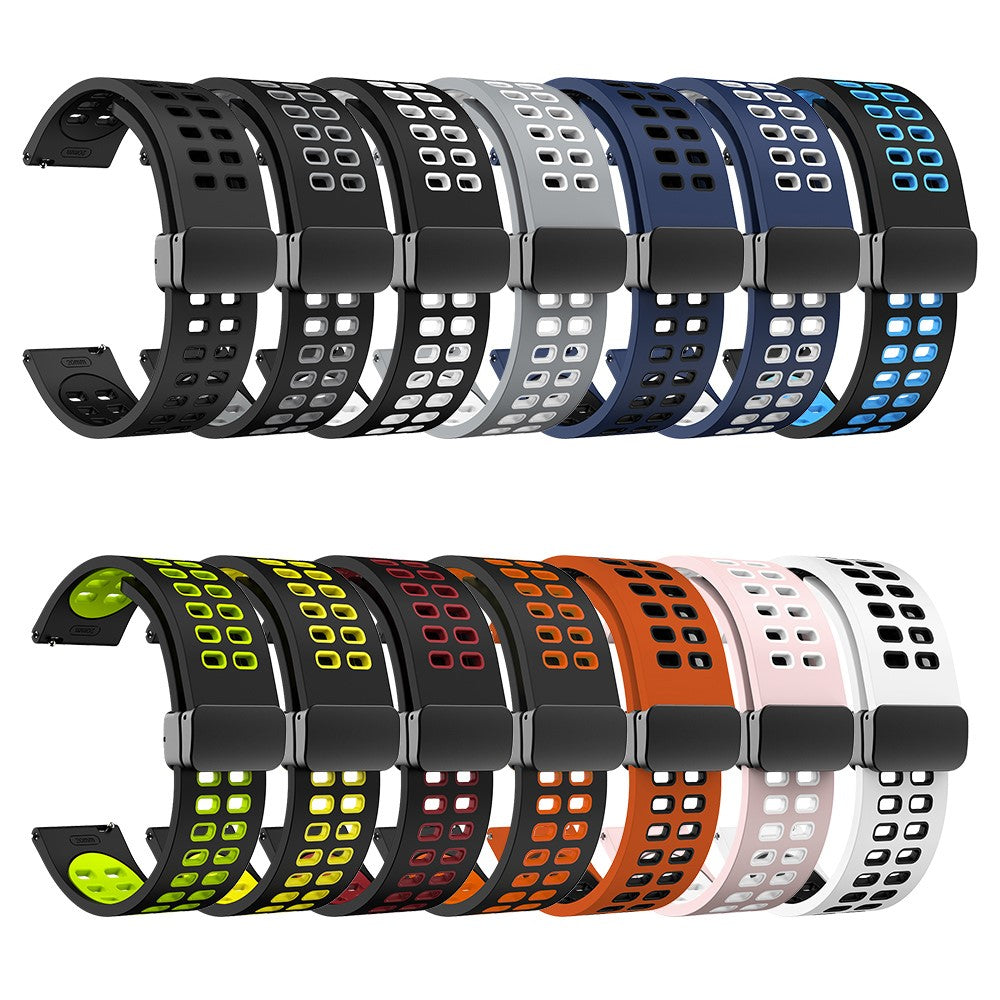 Helt Vildt Godt Silikone Universal Rem passer til Smartwatch - Orange#serie_14