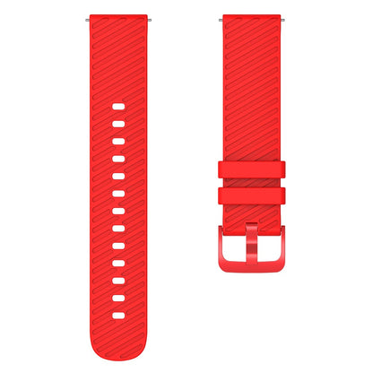 Cool Silikone Universal Rem passer til Smartwatch - Rød#serie_9