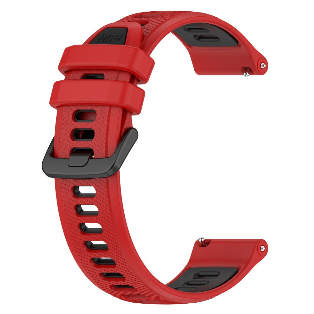 Super Fed Silikone Universal Rem passer til Smartwatch - Rød#serie_2