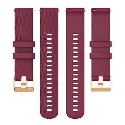 Pænt Silikone Universal Rem passer til Smartwatch - Rød#serie_6