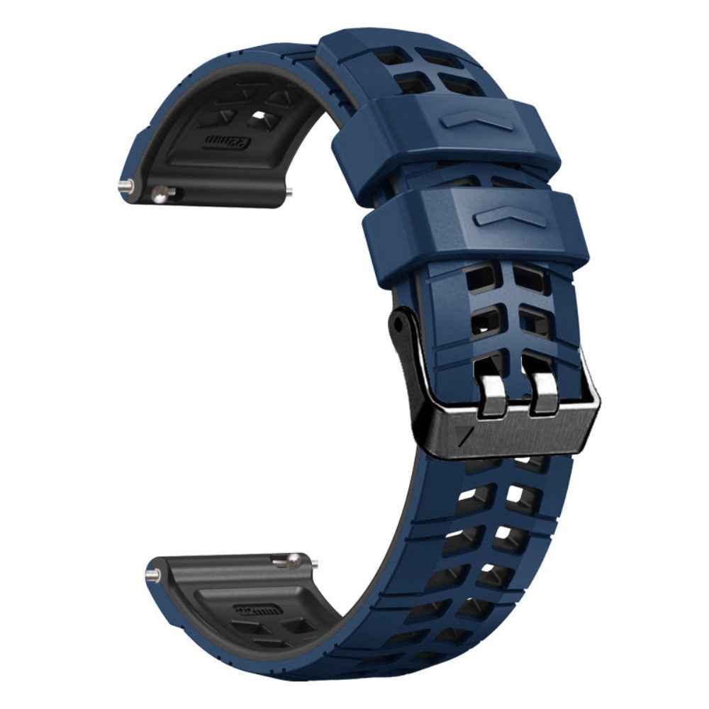Alle Tiders Silikone Universal Rem passer til Smartwatch - Blå#serie_2