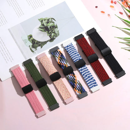 Stilren Nylon Universal Rem passer til Smartwatch - Sølv#serie_7