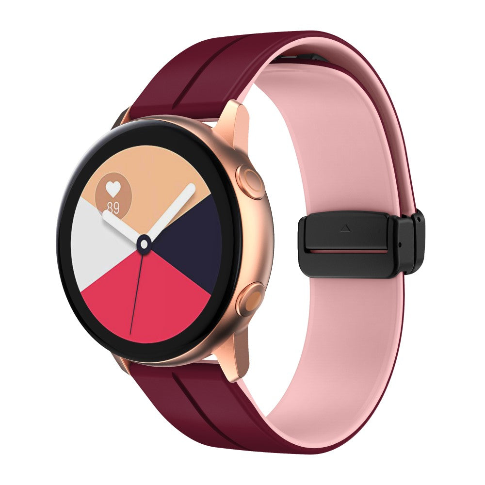Helt Vildt Kønt Silikone Universal Rem passer til Smartwatch - Rød#serie_9
