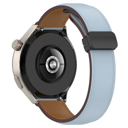 22mm Universal genuine leather strap - Sky Blue#serie_6