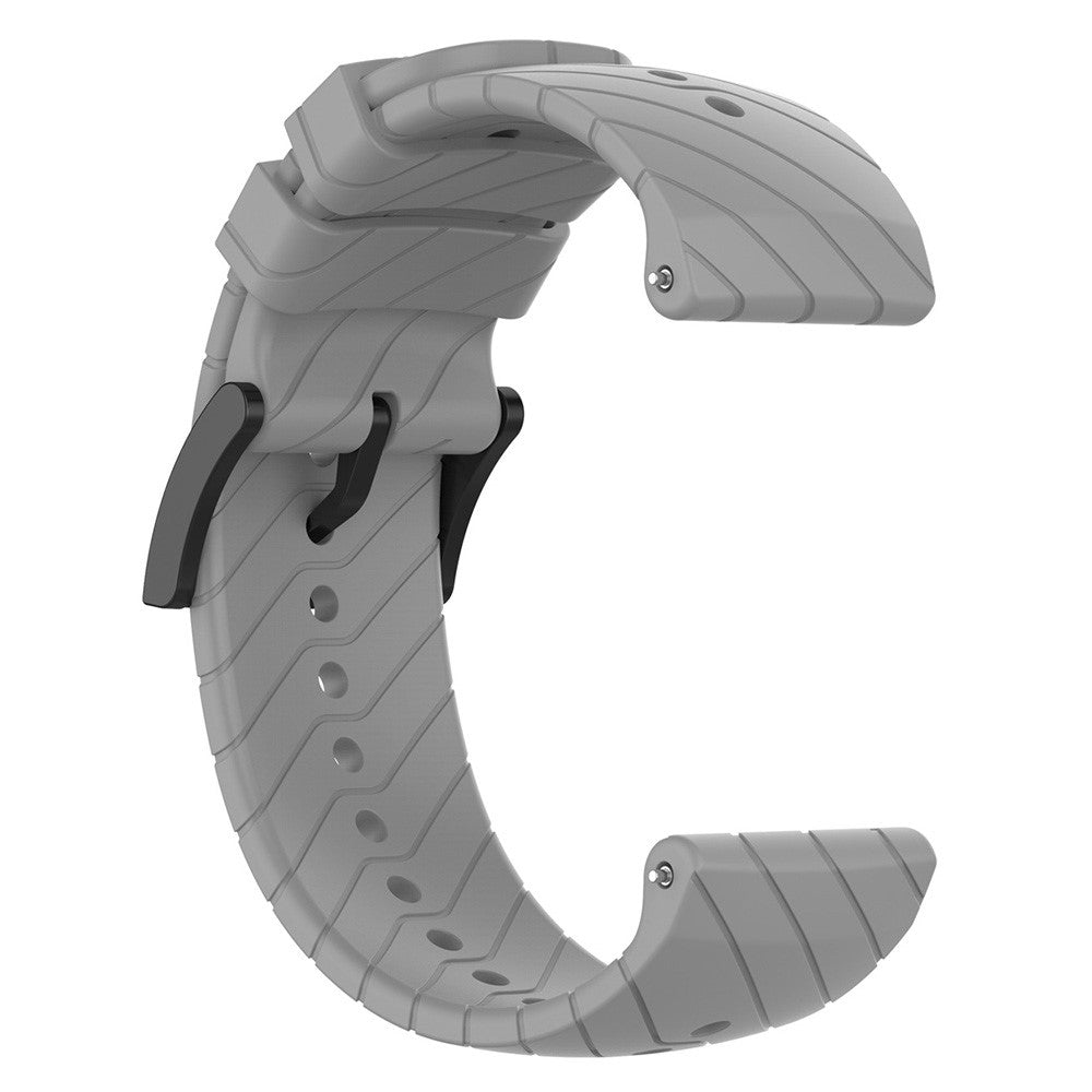 Pænt Metal Og Silikone Universal Rem passer til Smartwatch - Sølv#serie_4