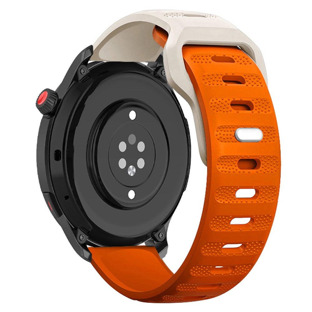 22mm Universal dot texture style strap - Starlight+Orange#serie_1
