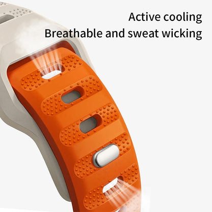 Cool Silikone Universal Rem passer til Smartwatch - Grøn#serie_8