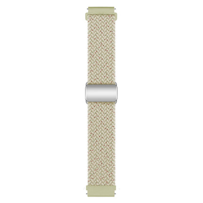Vildt Godt Metal Og Nylon Universal Rem passer til Smartwatch - Hvid#serie_11