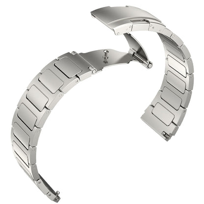 Helt Vildt Pænt Metal Universal Rem passer til Smartwatch - Sølv#serie_1