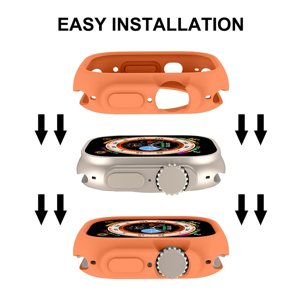 Fint Apple Watch Ultra Silikone Cover - Blå#serie_6