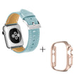 Apple Watch Ultra Genuine leather strap with rose gold cover