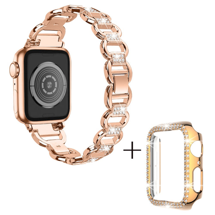 Metal Cover passer til Apple Watch Ultra - Pink#serie_1