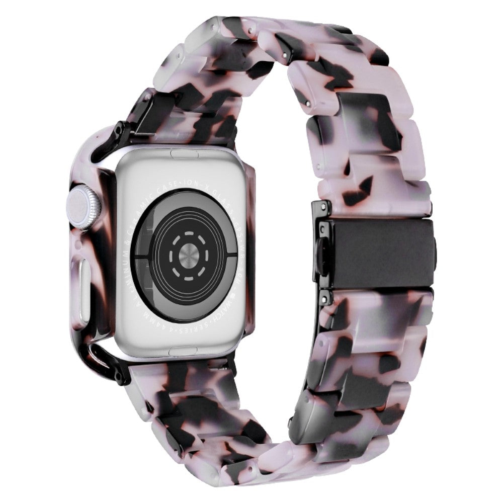 Vildt Hårdfør Metal Og Plastik Rem passer til Apple Watch Ultra Series - Pink#serie_7