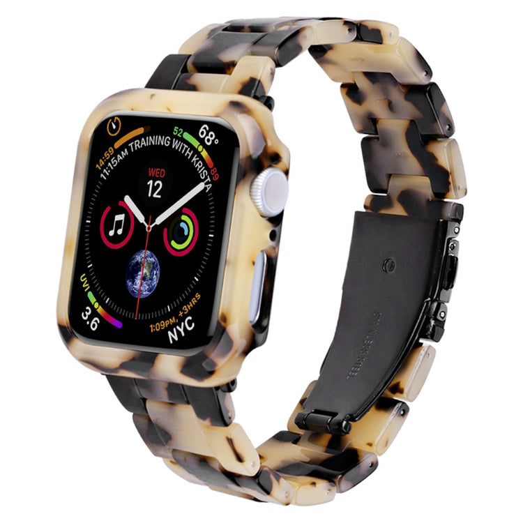 Vildt Hårdfør Metal Og Plastik Rem passer til Apple Watch Ultra Series - Brun#serie_8