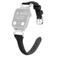 Cool Apple Smartwatch Echt Leer En Strass Universeel Bandje