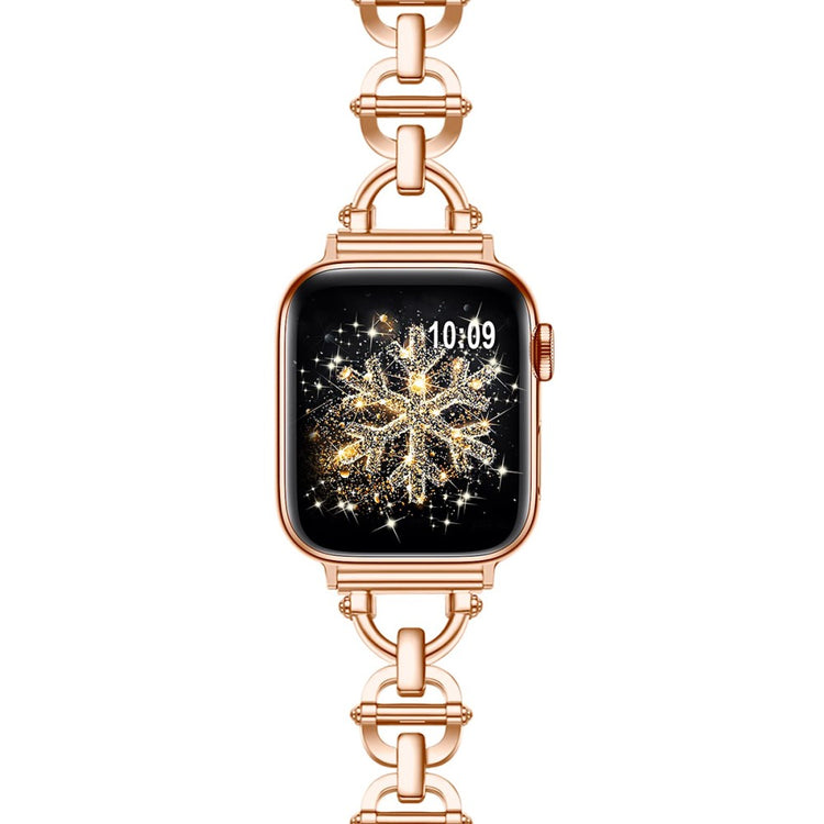 Vildt Holdbart Metal Universal Rem passer til Apple Smartwatch - Pink#serie_5