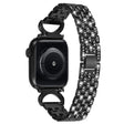 Mooi Apple Smartwatch Metaal En Strass Universeel Bandje