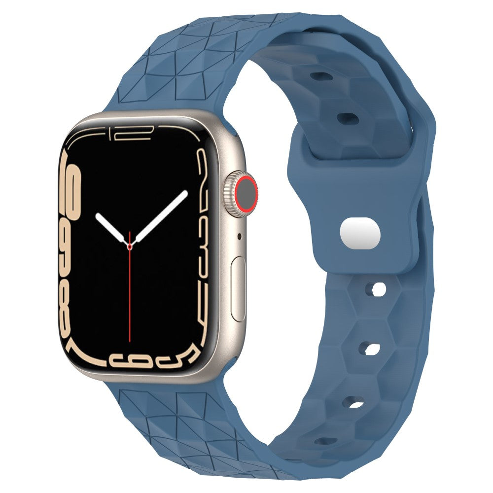 Smuk Silikone Universal Rem passer til Apple Smartwatch - Blå#serie_2