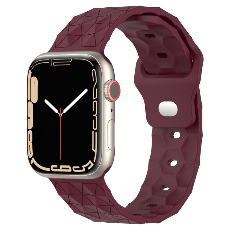 Smuk Silikone Universal Rem passer til Apple Smartwatch - Rød#serie_7