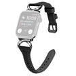 Mooi Apple Smartwatch Echt Leer En Strass Universeel Bandje