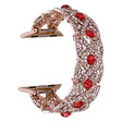 Modieus Apple Smartwatch Metaal En Strass Universeel Bandje