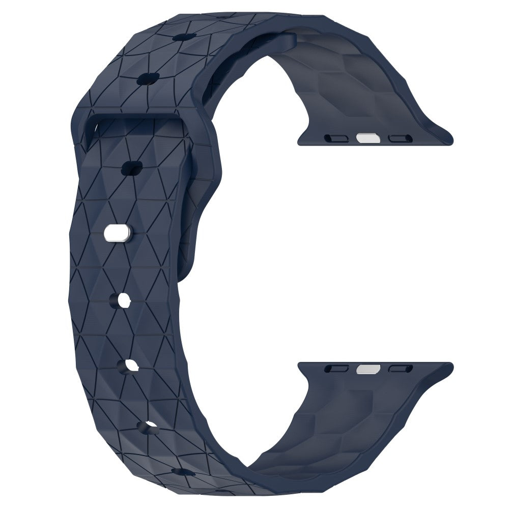 Mega Elegant Silikone Universal Rem passer til Apple Smartwatch - Blå#serie_10