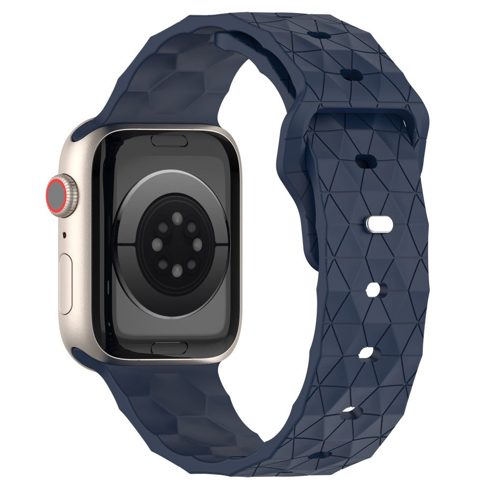 Mega Elegant Silikone Universal Rem passer til Apple Smartwatch - Blå#serie_10