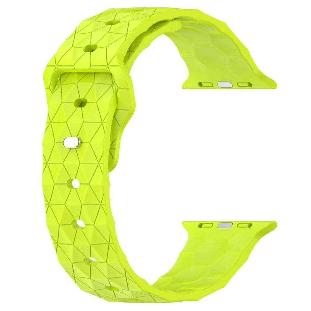 Mega Elegant Silikone Universal Rem passer til Apple Smartwatch - Grøn#serie_2
