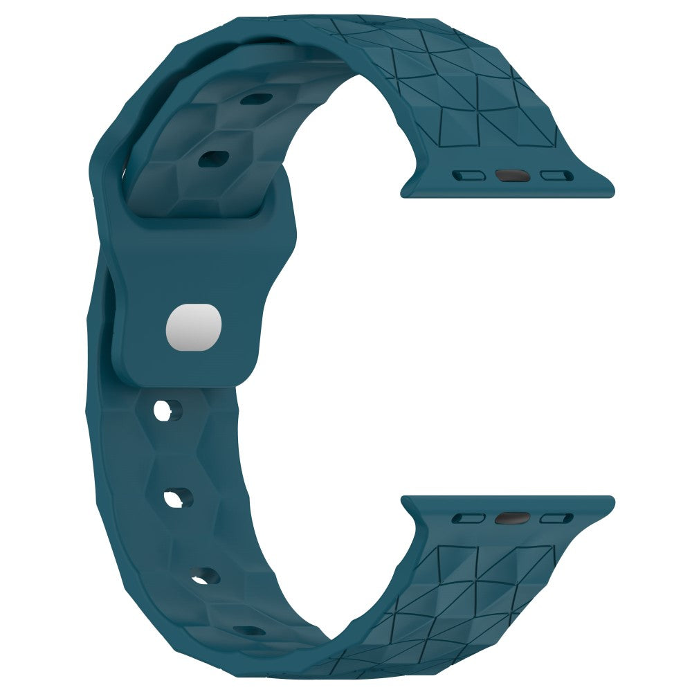 Mega Elegant Silikone Universal Rem passer til Apple Smartwatch - Blå#serie_9