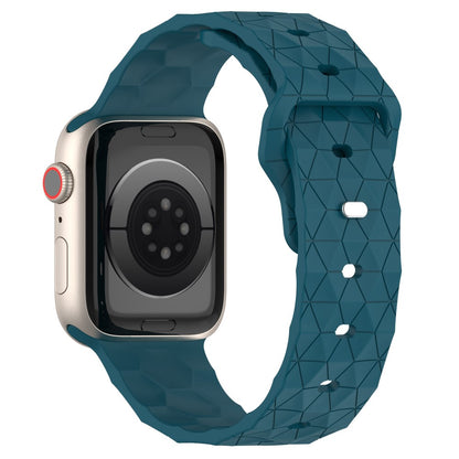 Mega Elegant Silikone Universal Rem passer til Apple Smartwatch - Blå#serie_9