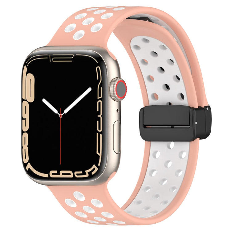 Alle Tiders Silikone Universal Rem passer til Apple Smartwatch - Pink#serie_1