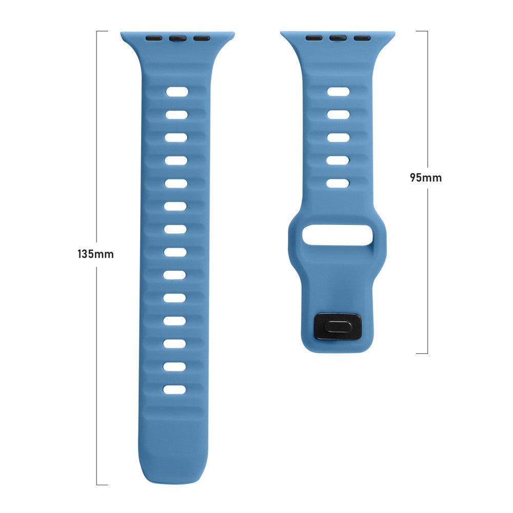 Mega Fantastisk Silikone Universal Rem passer til Apple Smartwatch - Grøn#serie_14