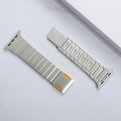 Supercool Metal Universal Rem passer til Apple Smartwatch - Hvid#serie_5