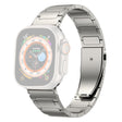 Apple Watch Series 9 41mm titanium alloy strap with flat buckle - Titanium Color