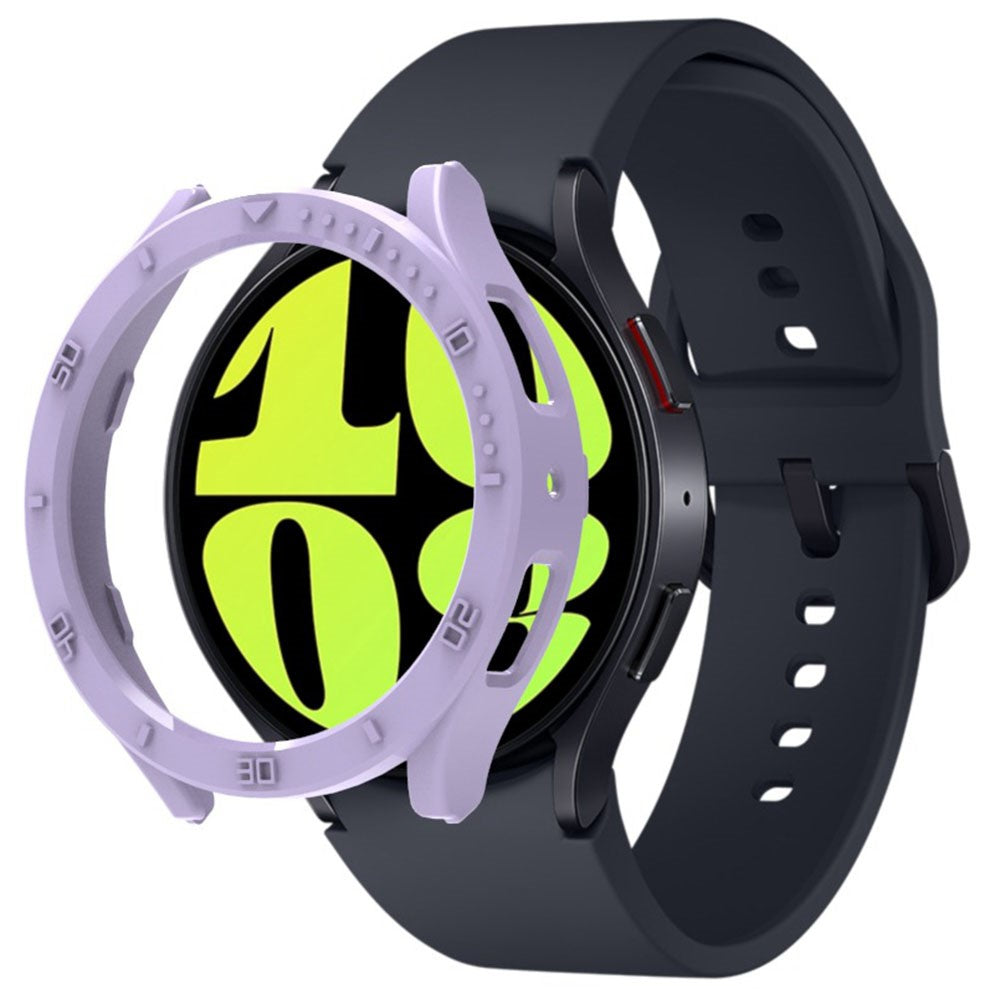 Samsung Galaxy Watch 6 (44mm) 3D numeral style cover - Light Purple#serie_1