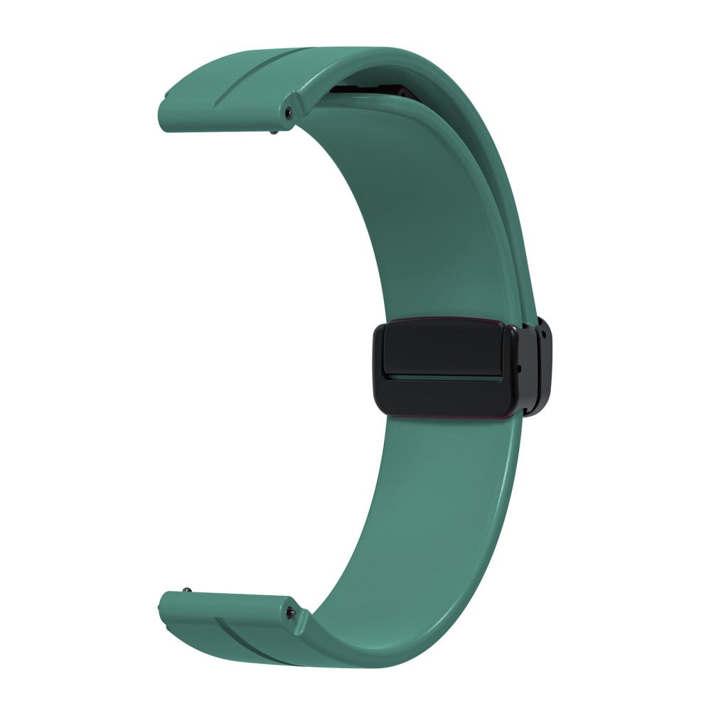 Helt Vildt Sejt Silikone Universal Rem passer til Smartwatch - Grøn#serie_11