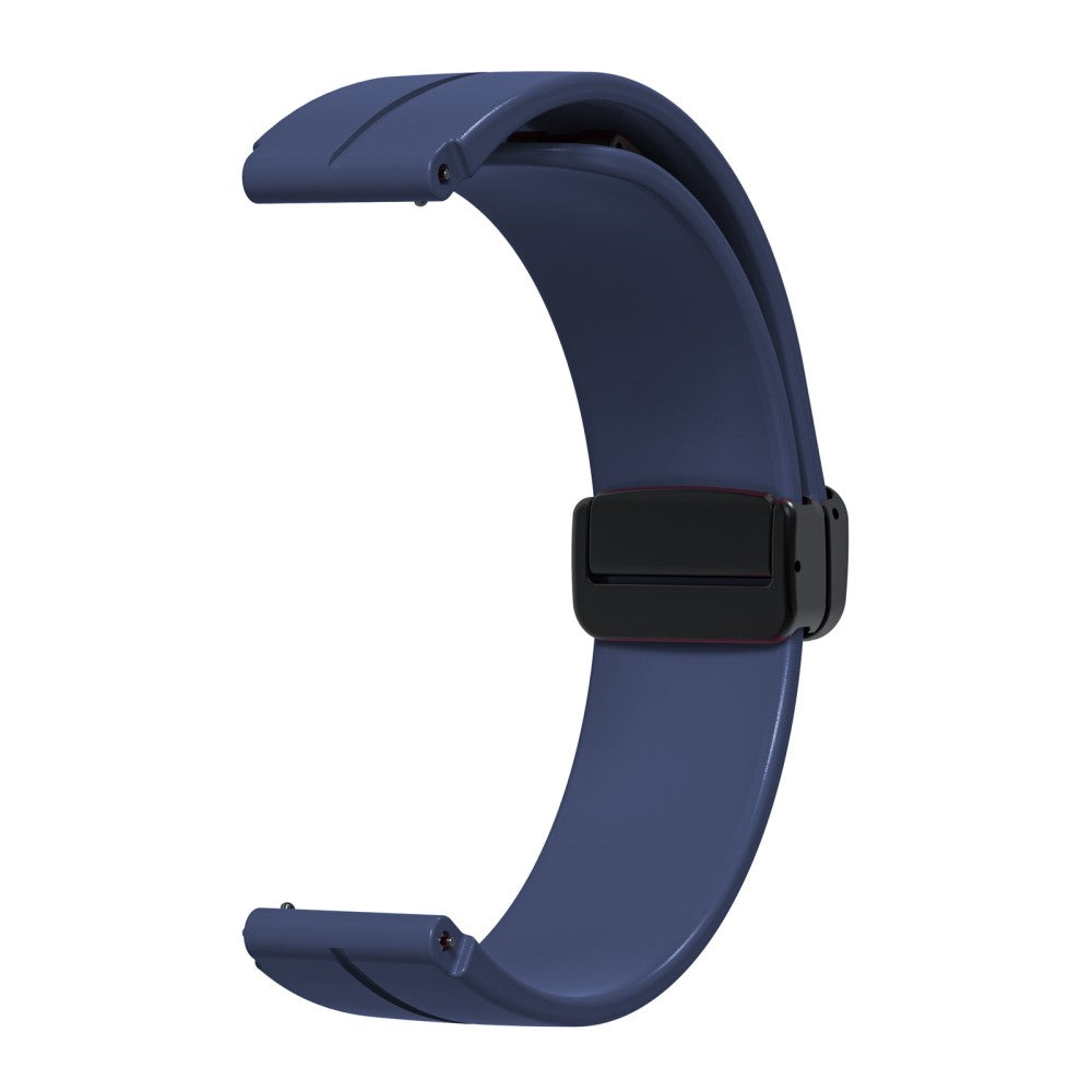 Helt Vildt Sejt Silikone Universal Rem passer til Smartwatch - Blå#serie_13