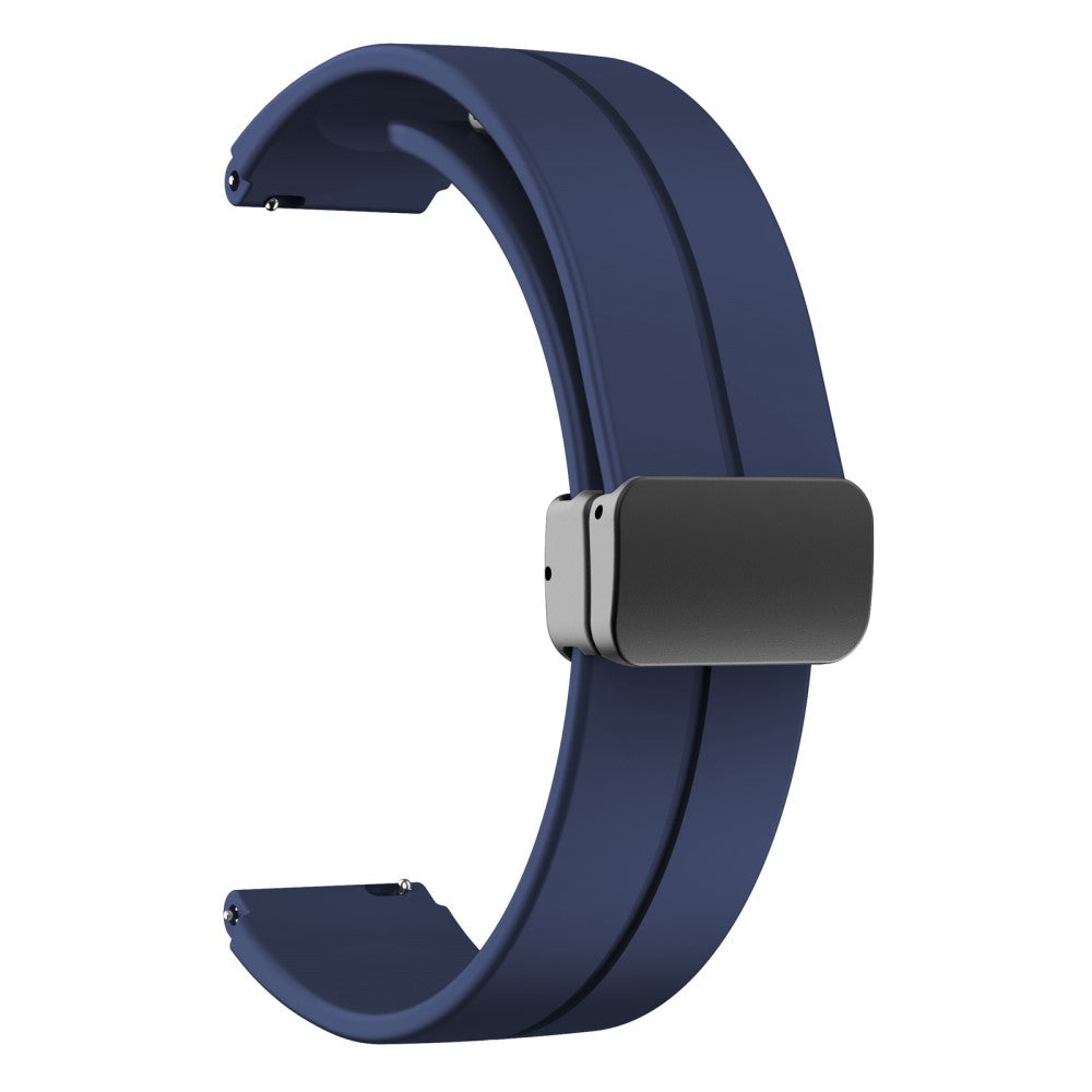 Helt Vildt Sejt Silikone Universal Rem passer til Smartwatch - Blå#serie_13