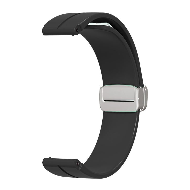 Helt Vildt Komfortabel Silikone Universal Rem passer til Smartwatch - Sort#serie_1
