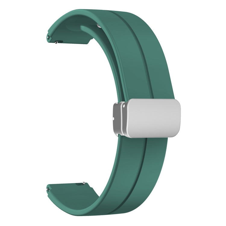 Helt Vildt Komfortabel Silikone Universal Rem passer til Smartwatch - Grøn#serie_11