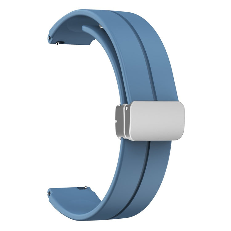 Helt Vildt Komfortabel Silikone Universal Rem passer til Smartwatch - Blå#serie_4