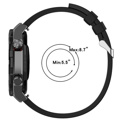 Meget Nydelig Silikone Universal Rem passer til Smartwatch - Blå#serie_7