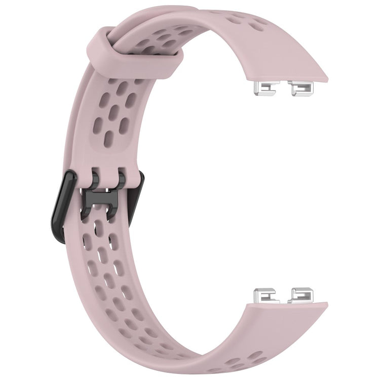 Helt Vildt Fint Silikone Rem passer til Huawei Band 8 - Pink#serie_4