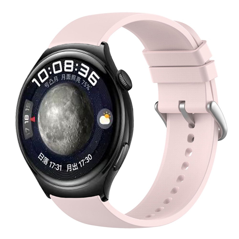 Super Slidstærk Silikone Universal Rem passer til Smartwatch - Pink#serie_9